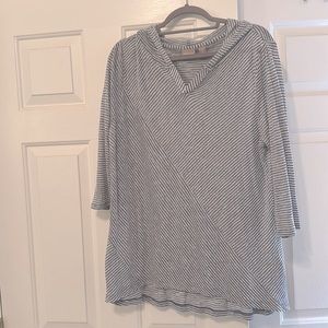 Chicos Tunic Hoodie